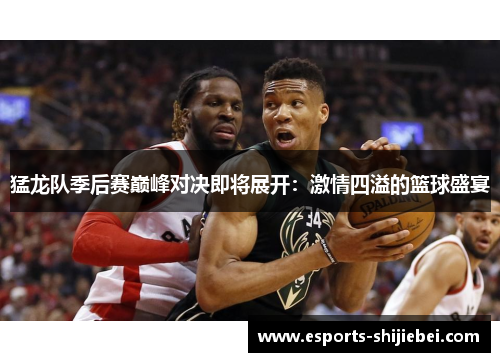 猛龙队季后赛巅峰对决即将展开：激情四溢的篮球盛宴